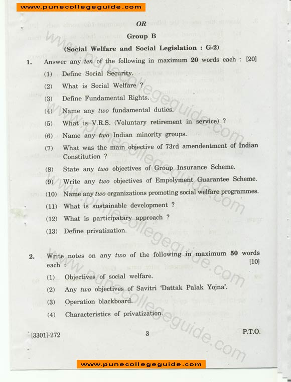 Sociology, social walfare and social legislation